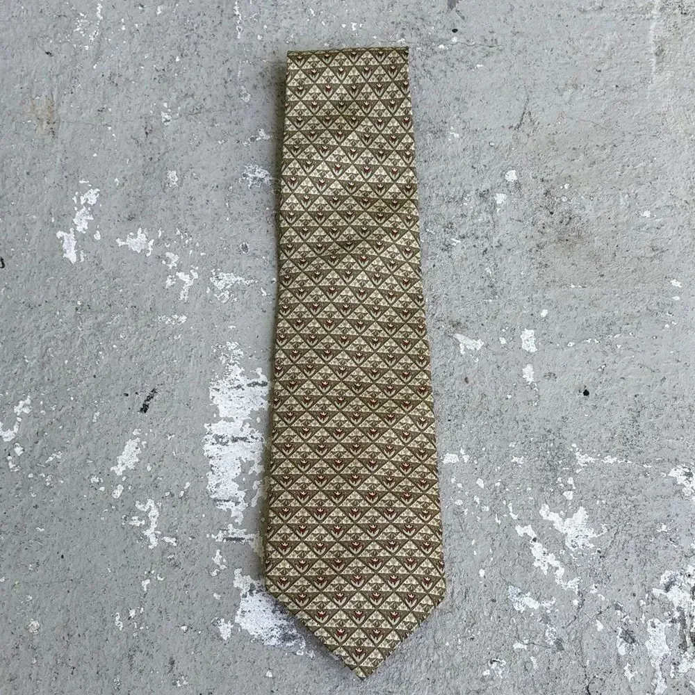 Hermes vintage silk tie